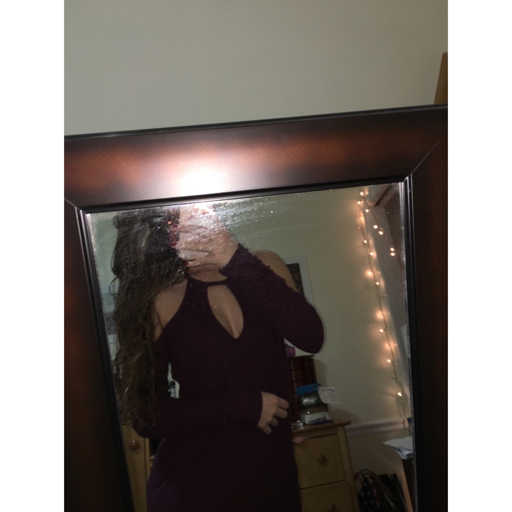 Full tilt burgundy long sleeve